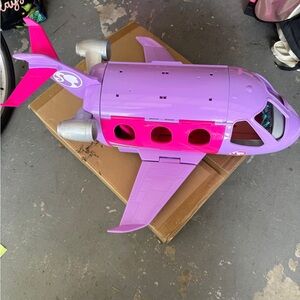 Barbie Purple & Pink Kids Toy Airplane - Brand:Barbie